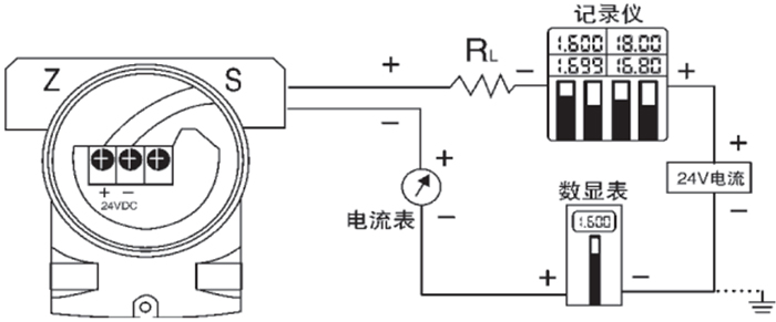 二氧化碳液位計接線圖